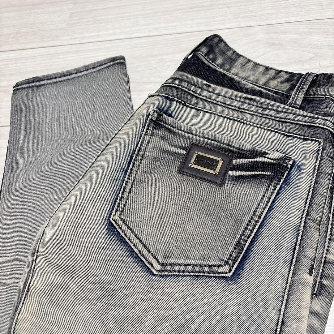 Dolce u0026 Gabbana グレー デニムパンツ　メンズ　30サイズ