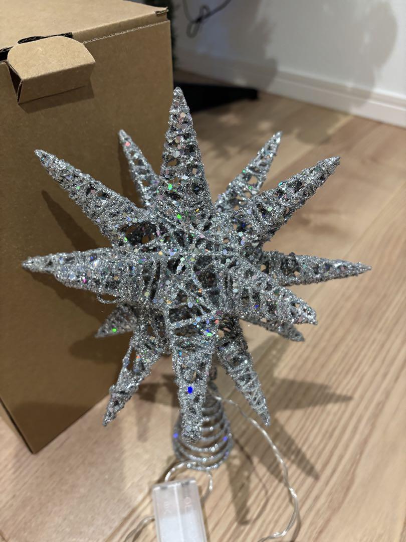 クリスマスツリートップスター