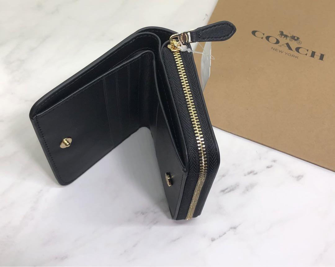 COACH ビルフォールドウォレット 二つ折り財布 ブラック 新品未使用