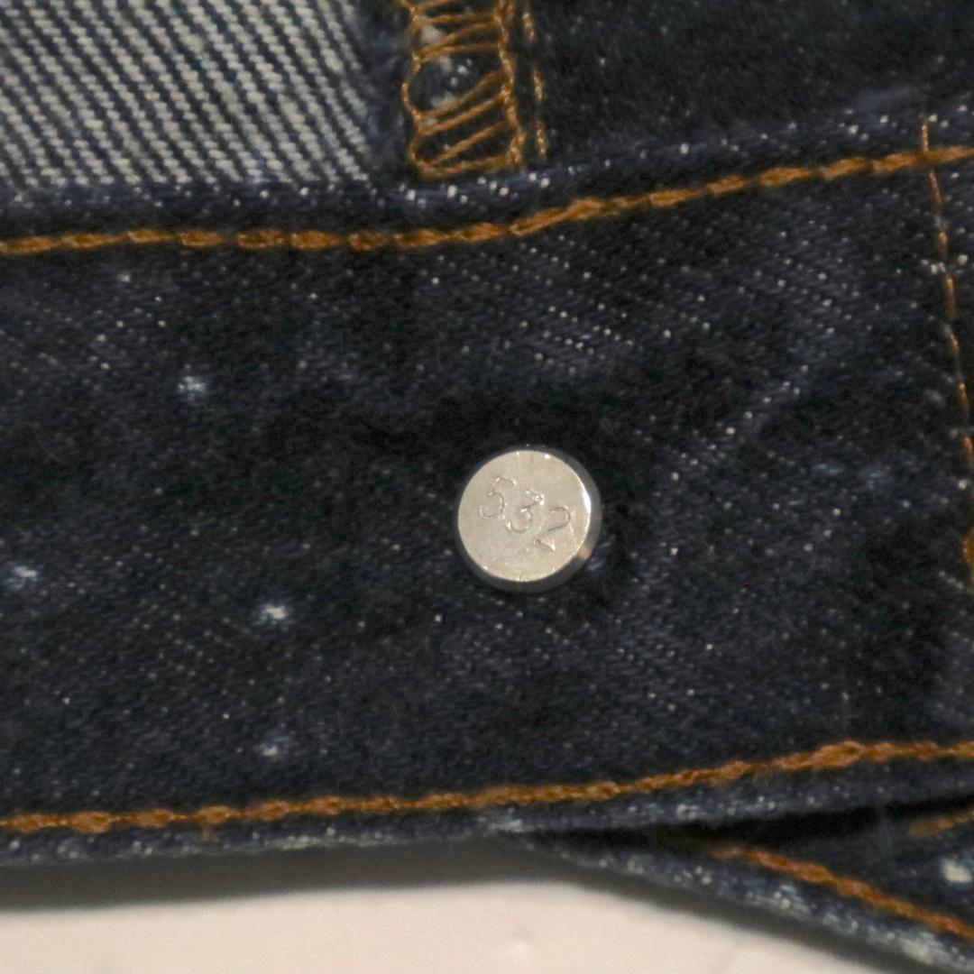 真紺 80s Levis 501 リーバイス デニムパンツ ギャラクティック 青