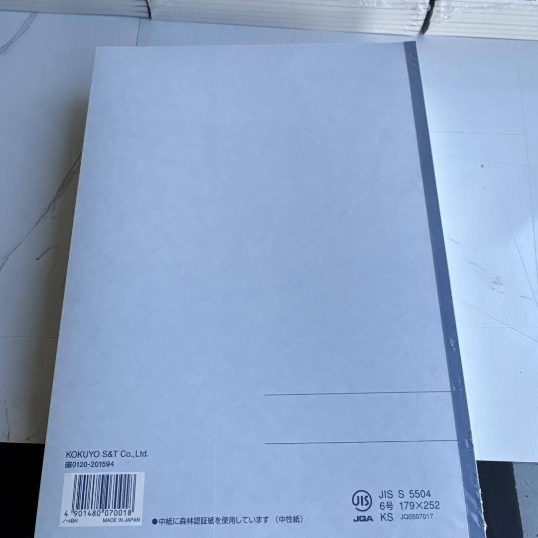 コクヨキャンパスノートB5（中横罫）40枚×10冊×12【A-78】