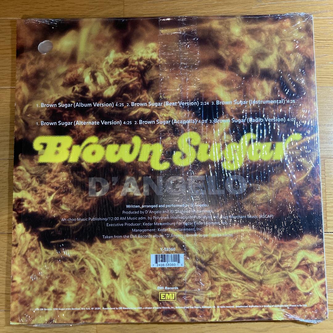 D'ANGELO - Brown Sugar レコード - メルカリ