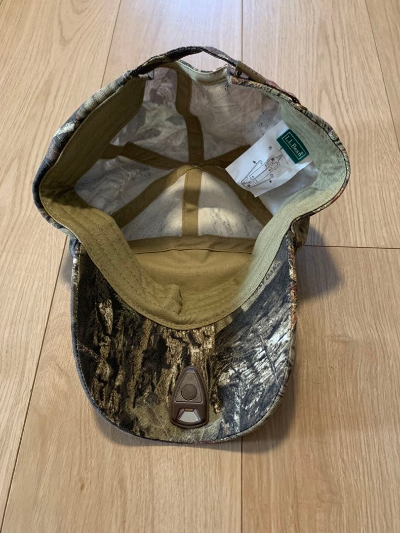 l.l.bean 帽子　キャップ ライト　枯葉