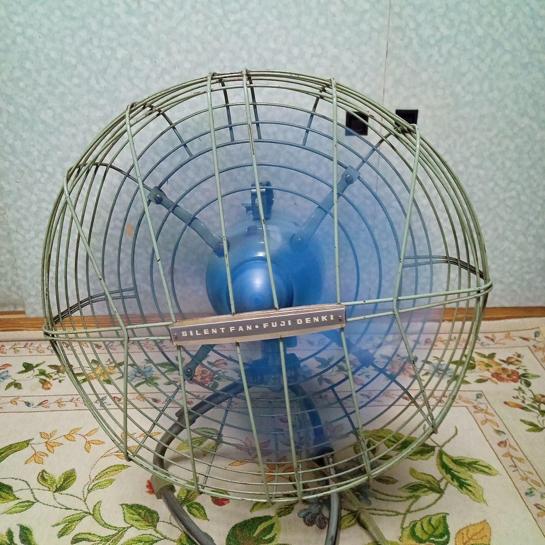 昭和レトロ扇風機　FUJI DENKI SILENT FAN