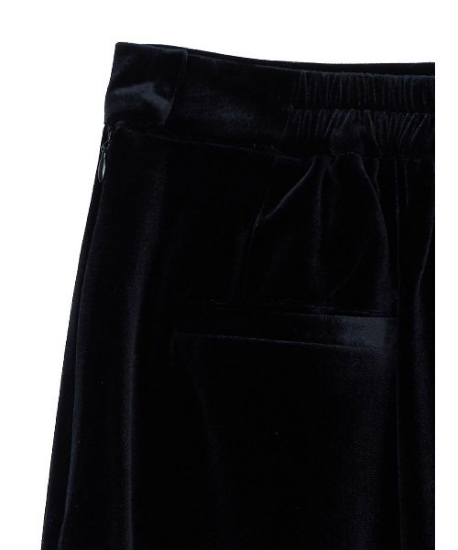 アメリヴィンテージ　UND STUDS VELOUR PENCIL SKIRT
