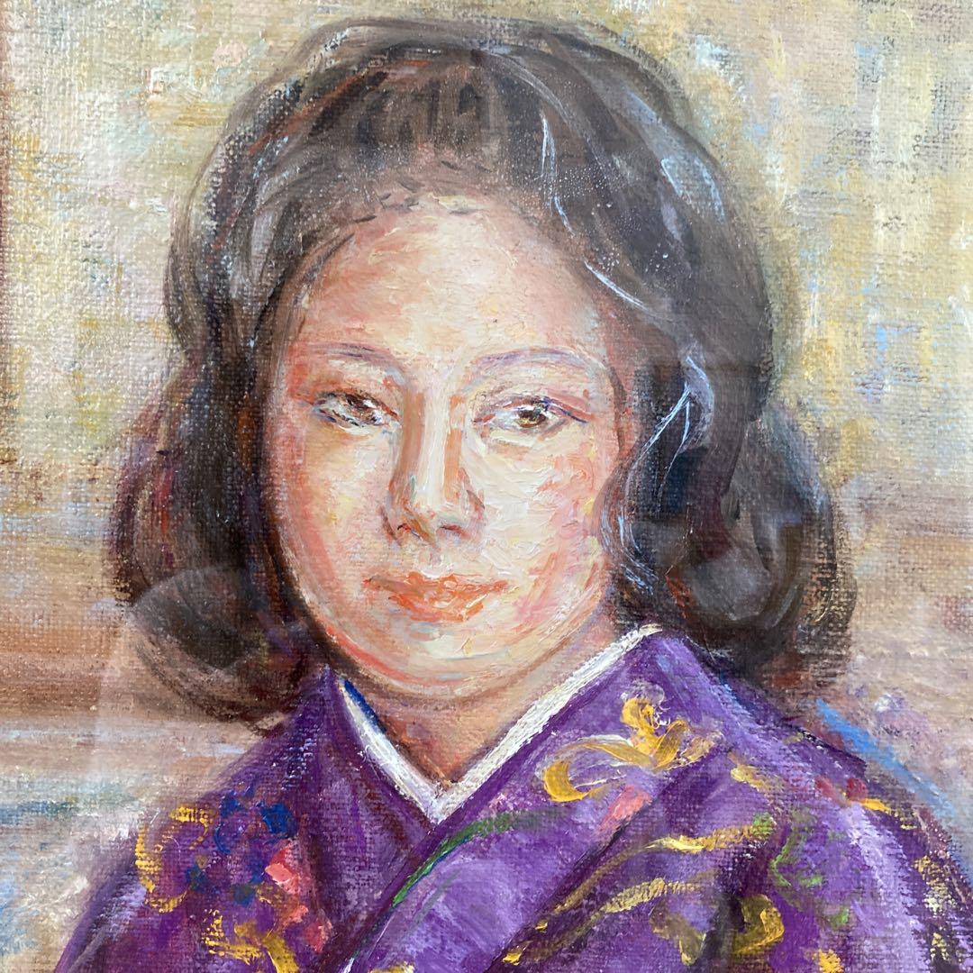 油絵、額