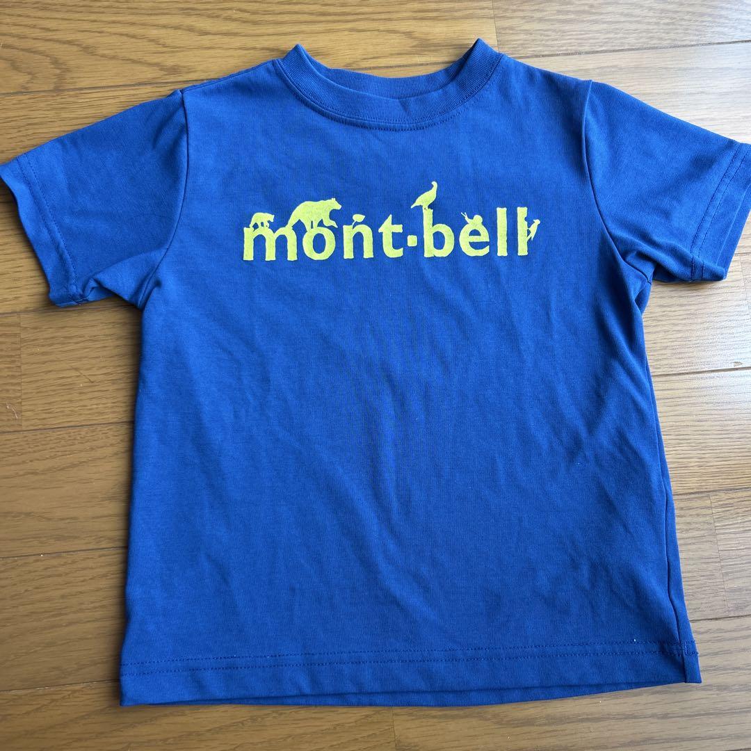 モンベル 110 青 Tシャツ - メルカリ