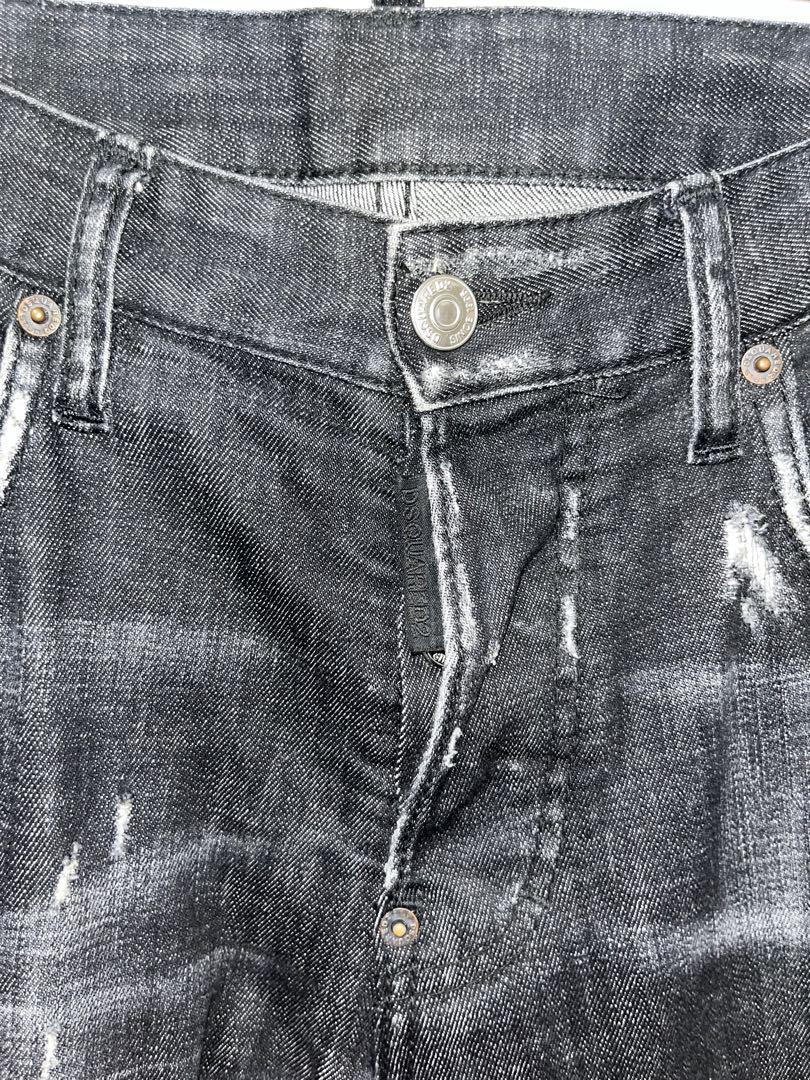 DSQUARED2 ダメージ加工 デニム 19AW ダークグレー 42サイズ