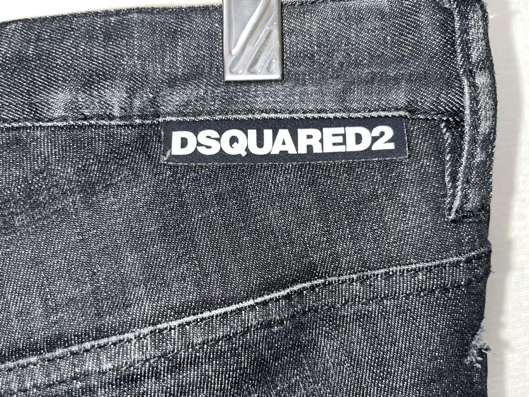 DSQUARED2 ダメージ加工 デニム 19AW ダークグレー 42サイズ