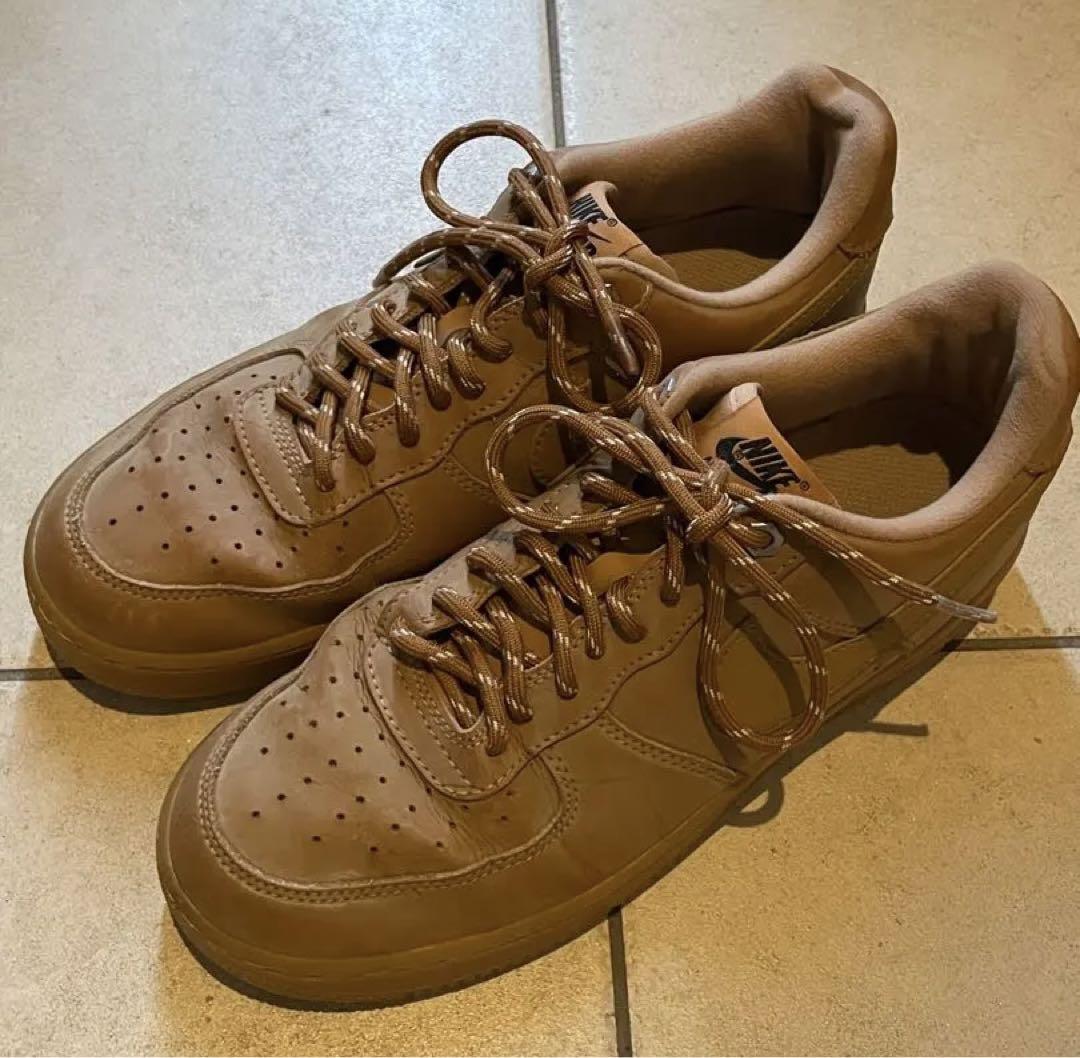 NIKE エアフォース1 ‘07 WP(200FLAX/WHEAT) 26cm