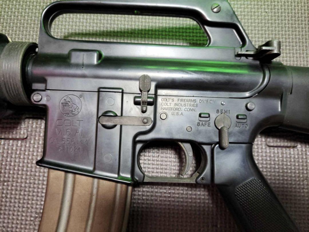 【公式サイト】正規ブランド品通販 M16 セット GMC (ジャンク) マガジン4本付き ブラック ガスガン トイガン