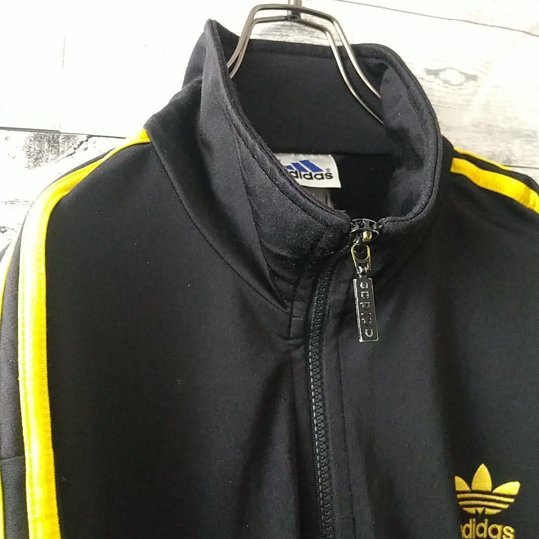 90s アディダス　ビンテージコーデュロイスタジャン　トレフォイル刺繍ロゴ 80s adidasアディダス トレフォイル ビッグロゴ刺繍 トラック