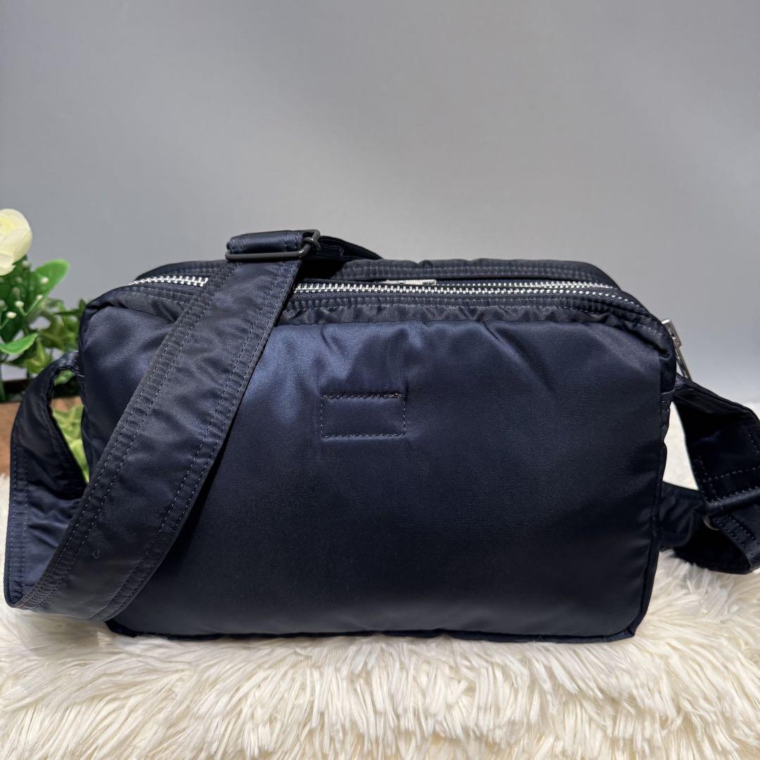 【特価】 希少【極美品】STUSSY ネイビー tankerショルダーバッグ PORTER バッグ