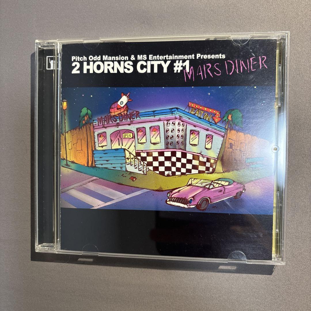 【美品】2 HORNS CITY #1 MARS DINER