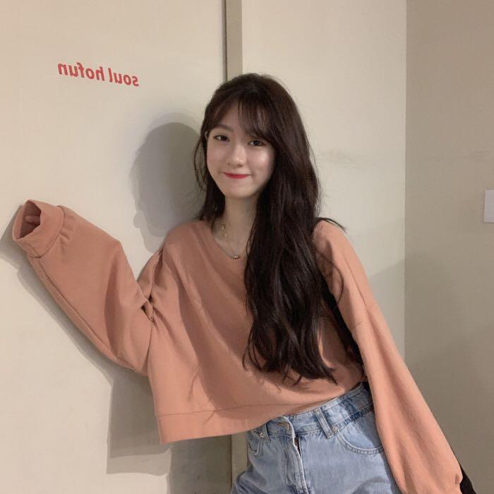 秋服 冬服 ショート丈 トレーナー 無地 シンプル 韓国ファッション - メルカリ 秋服 冬服 ショート丈 トレーナー 無地 シンプル 韓国ファッション - メルカリ