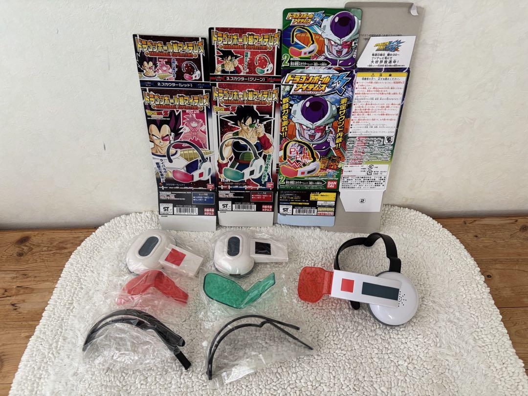 スカウター　ドラゴンボール　フリーザ&ベジータ　レッド ドラゴンボール改 究極!DX超戦士スカウター レッド赤 フリーザ