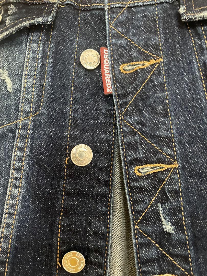 DSQUARED2 ダークデニムジャケット DSQUARED2 ダークデニムジャケット ジャケット・アウター