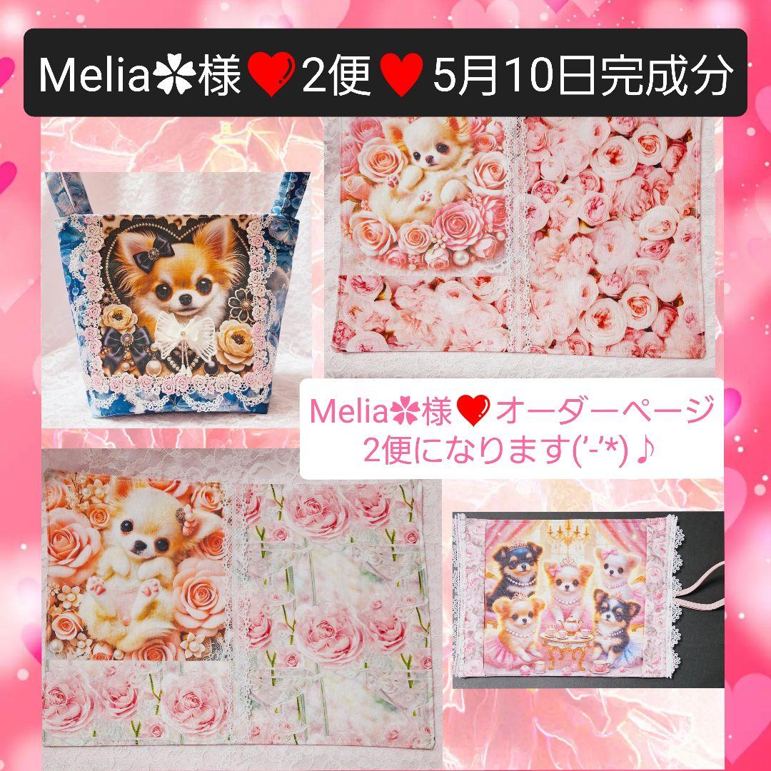 Melia✿様♥️オーダーページ2便チワワ布バスケット他