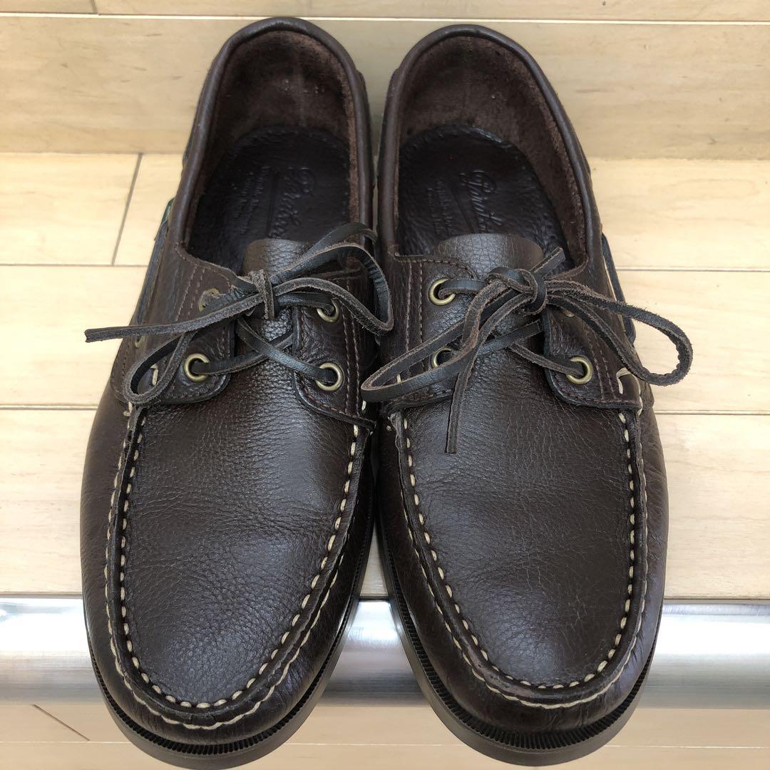 靴 Komochi UK7 Paraboot BARTH FOUL BROWN