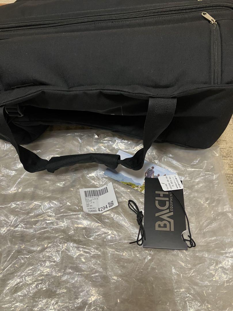 BACH Dr.Duffel 40 ブラック　ダッフルバッグ