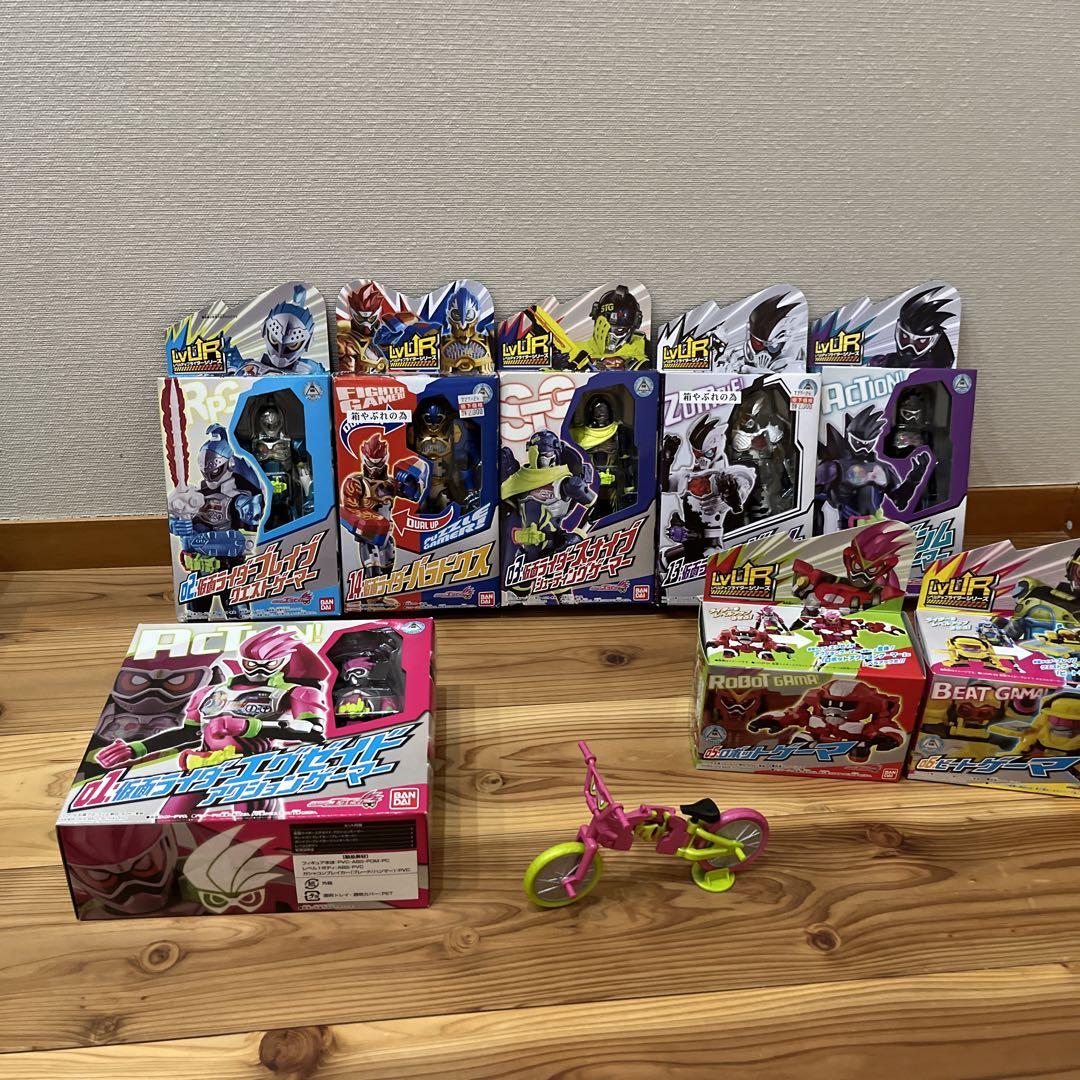 古典 仮面ライダー エグゼイド レベルアップライダーシリーズ
