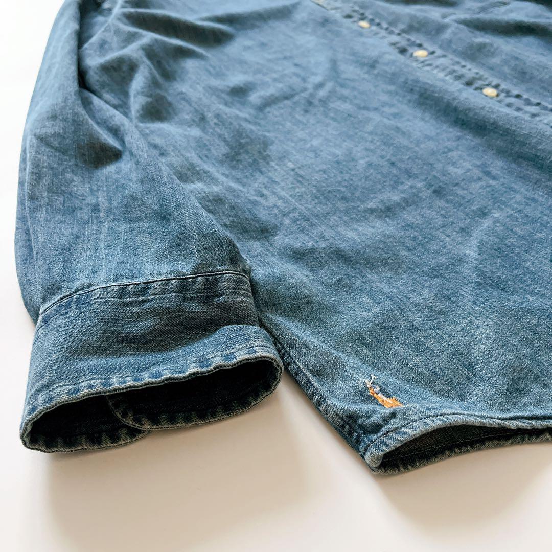 裾ホースロゴ刺繍 ラルフローレン
