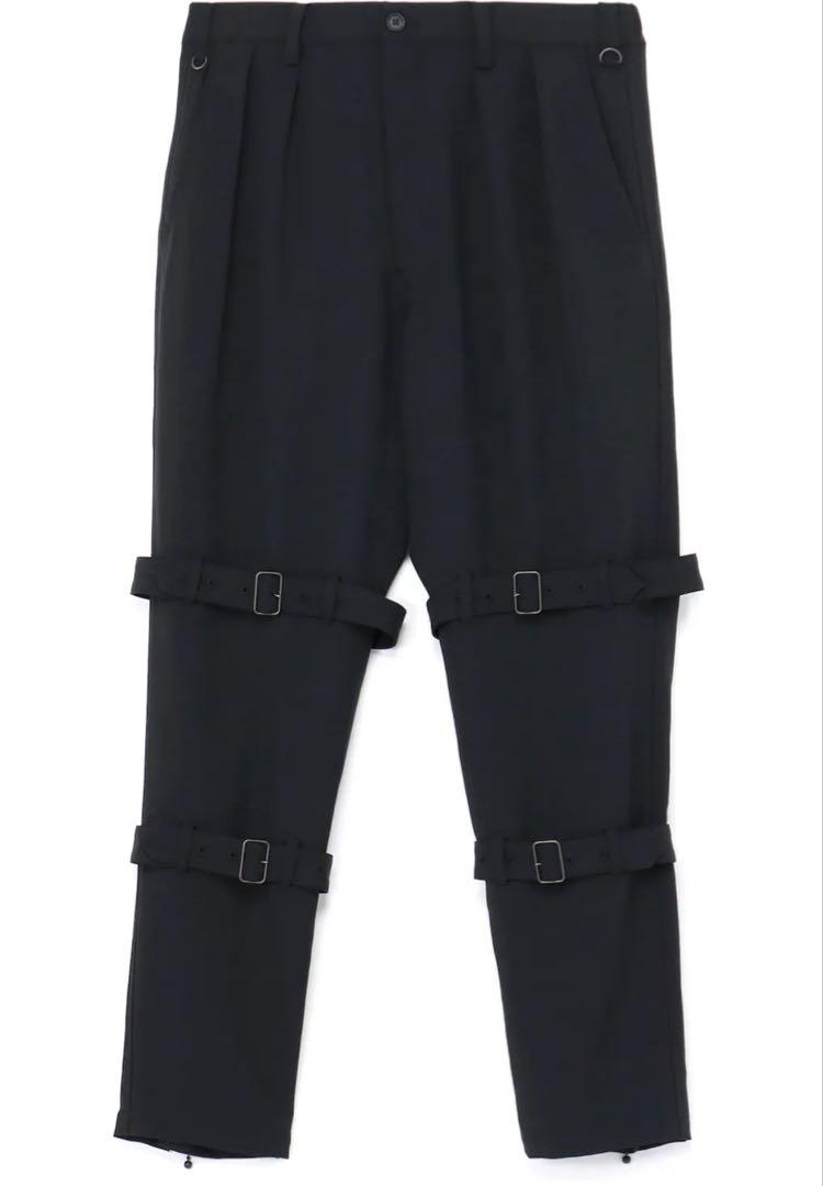 人気ショップ PE/STRETCH TWILL PANTS TAPERED BANDAGE パンツ
