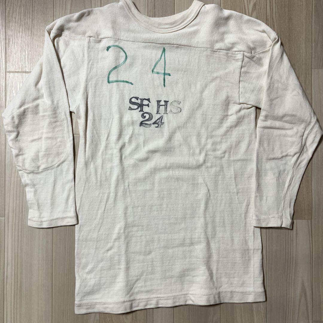 50s 60s ヴィンテージ Wilson フットボールtシャツ　USA製　38