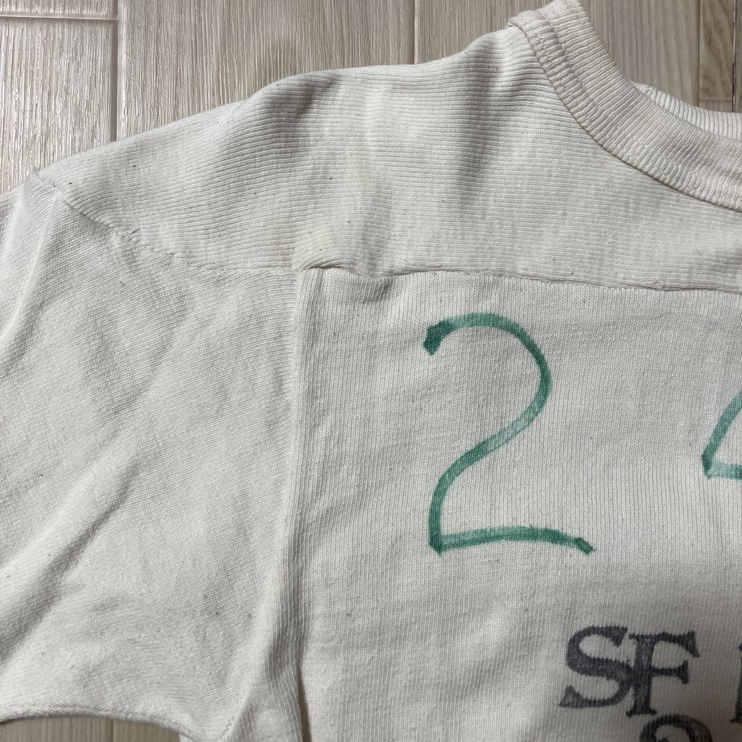 50s 60s ヴィンテージ Wilson フットボールtシャツ　USA製　38