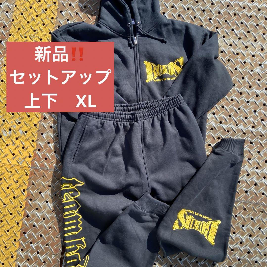激レア bondsスウェット パーカー XL セットアップ MMA RIZIN
