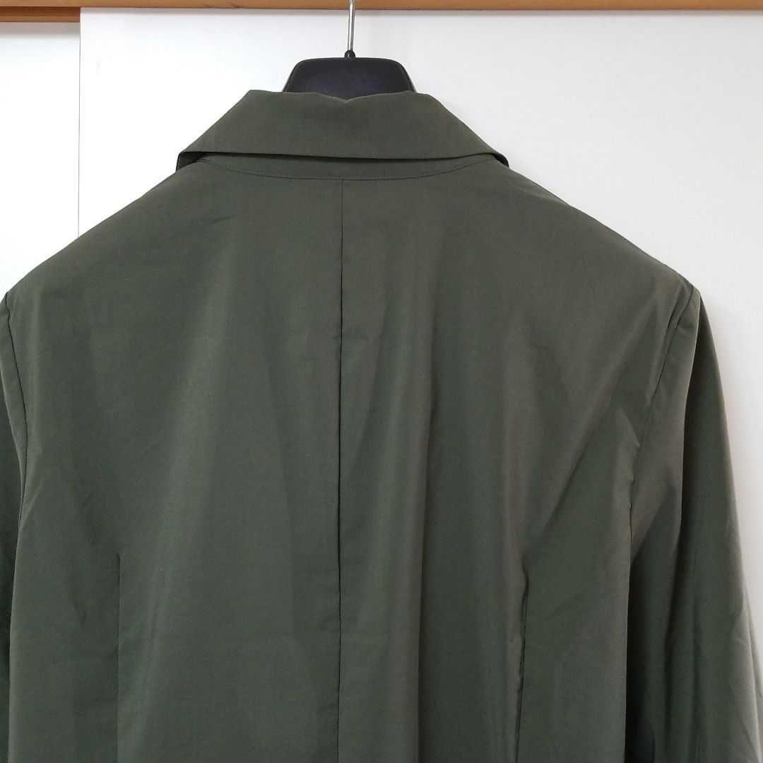バジーレ28 大きいサイズ 八分袖 ストレッチブラウス オリーブ サイズ17号 画像8