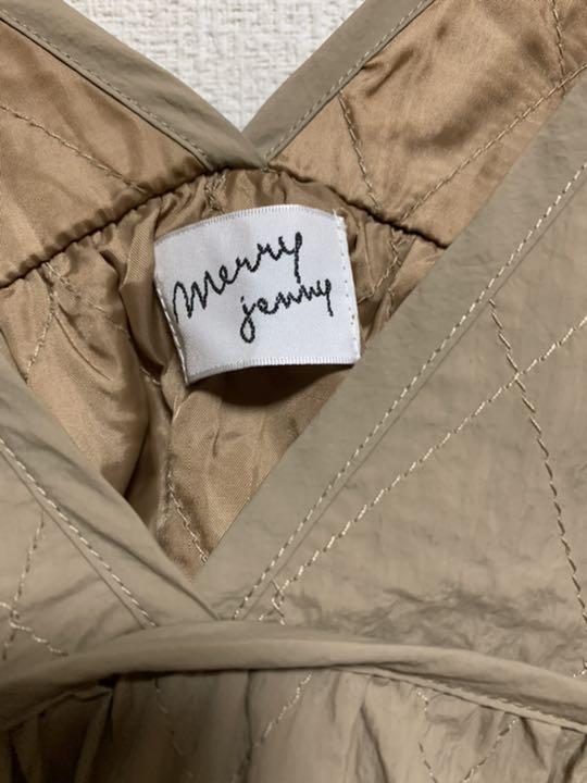 merry キルティングティアードワンピース ベージュ nF8XK-m69035555929 jenny NEW ARRIVAL