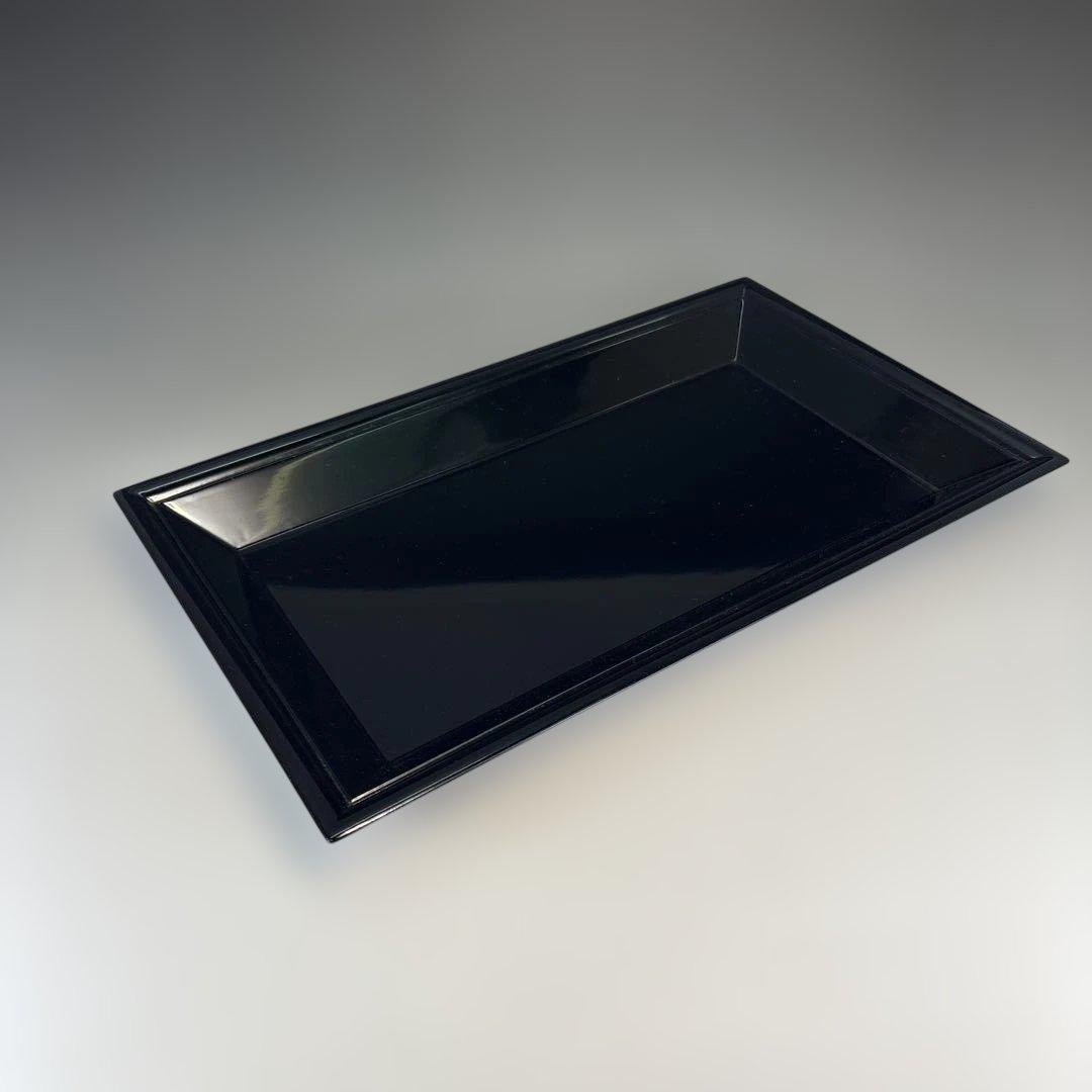 【茶道具】真塗黒香盆（紙箱）★送料込★