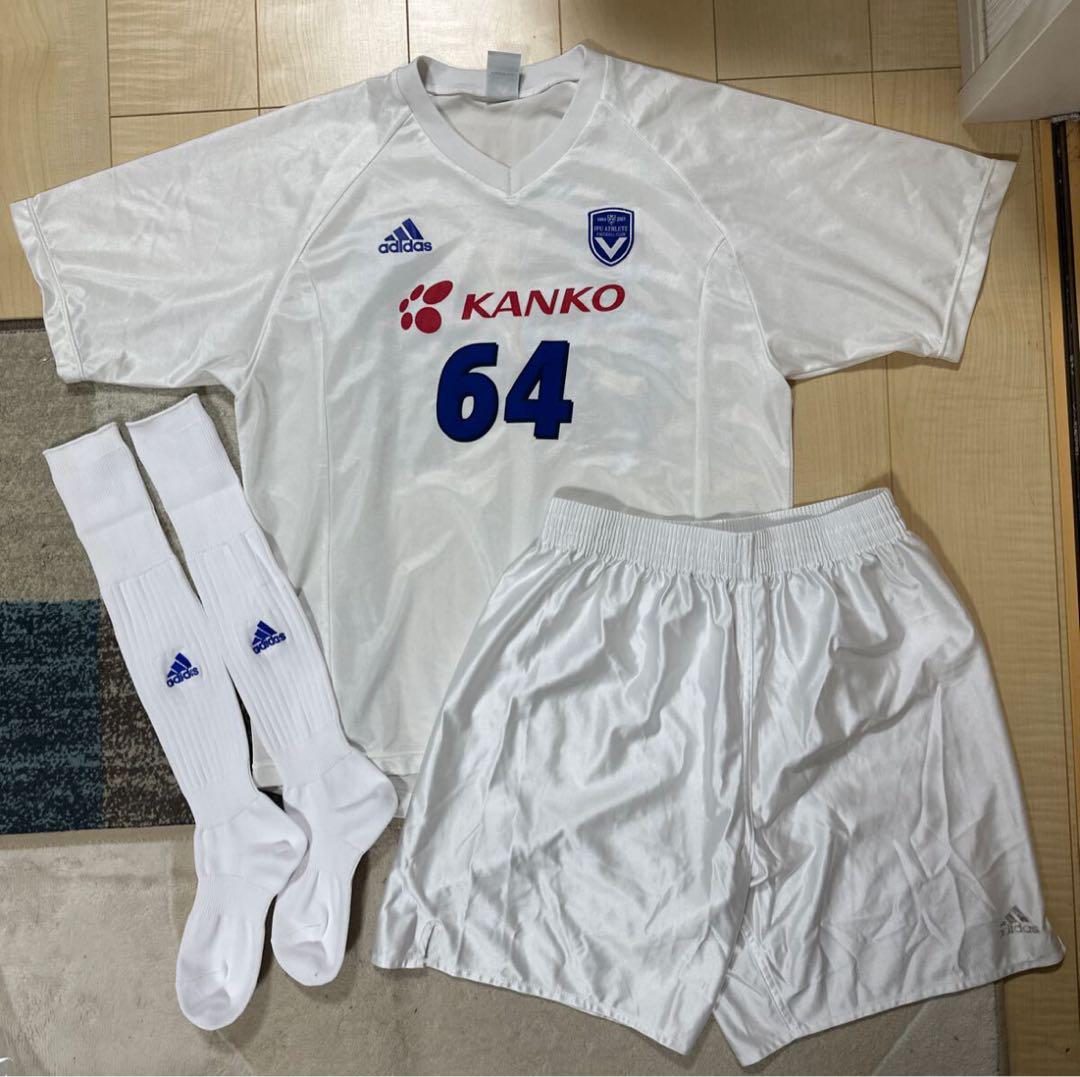 支給品 東京国際大学サッカー部 ユニフォーム 3点 上下セット