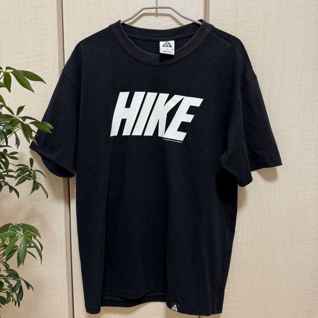 【希少】NIKE ナイキ ACG HIKE 黒Tシャツ Sサイズ