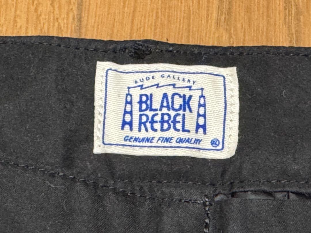 冬用パンツ　rude gallery BLACKREBEL