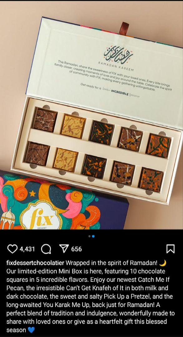 fix dessert