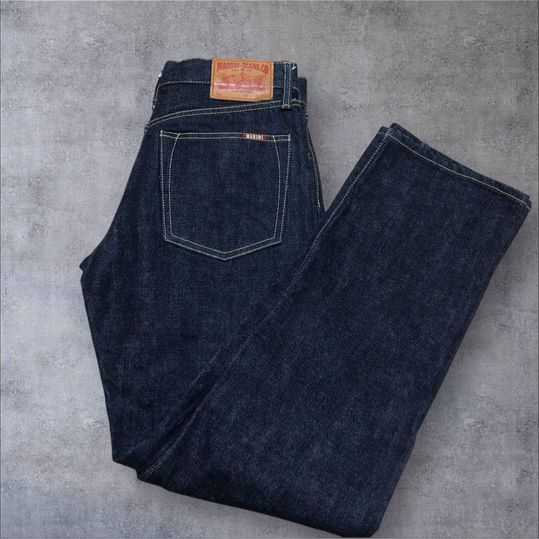 【未使用級⭐️】マルニジーンズMARUNI JEANS M2000 W29 濃紺