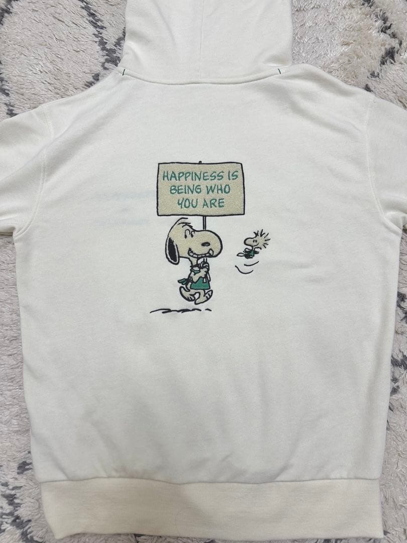 スタバ×スヌーピー コラボパーカーM