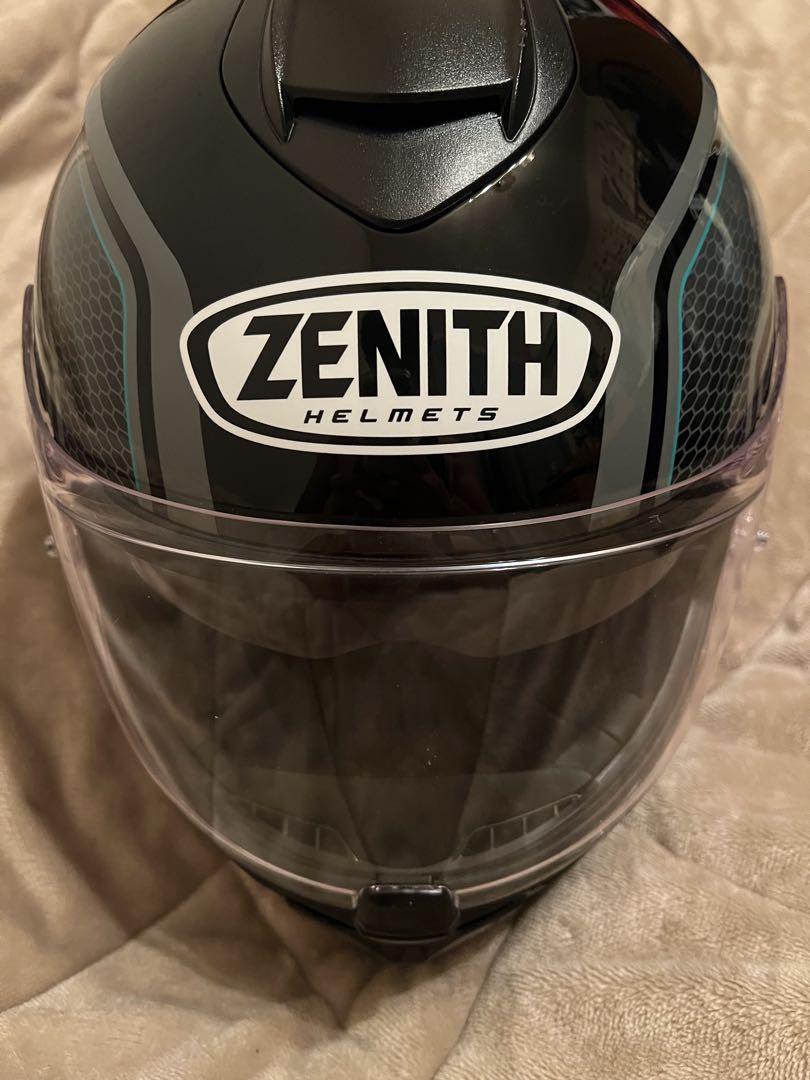ZENITH YF-9 フルフェイスヘルメット シアンブラック