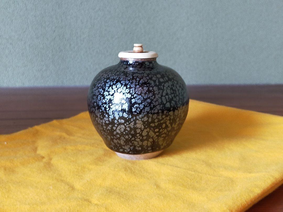 【未使用】京焼 原 太楽 作 油滴天目茶入 未使用】京焼 原 太楽 作 油滴天目茶入 - メルカリ