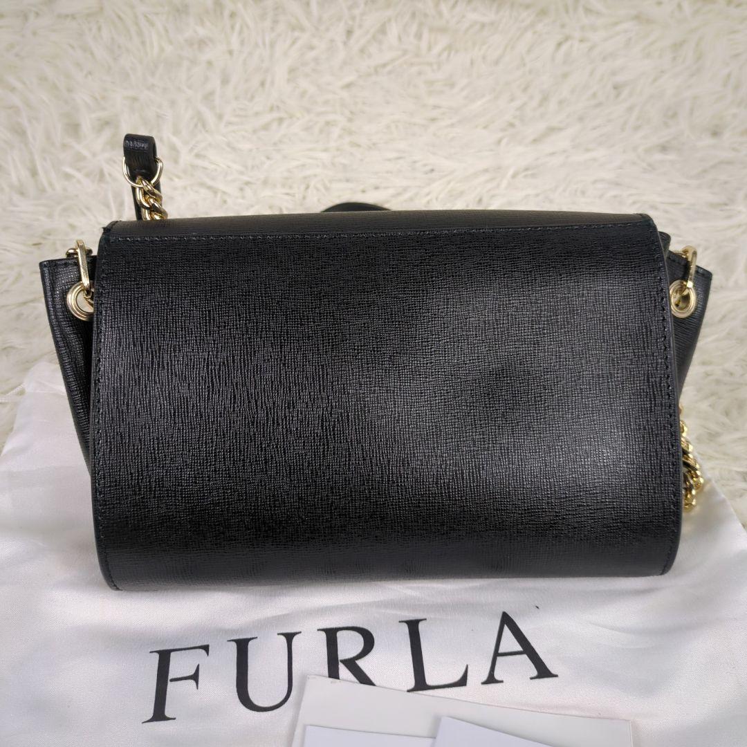 FURLA フルラ ショルダーバッグ クラッチバッグ ブラック