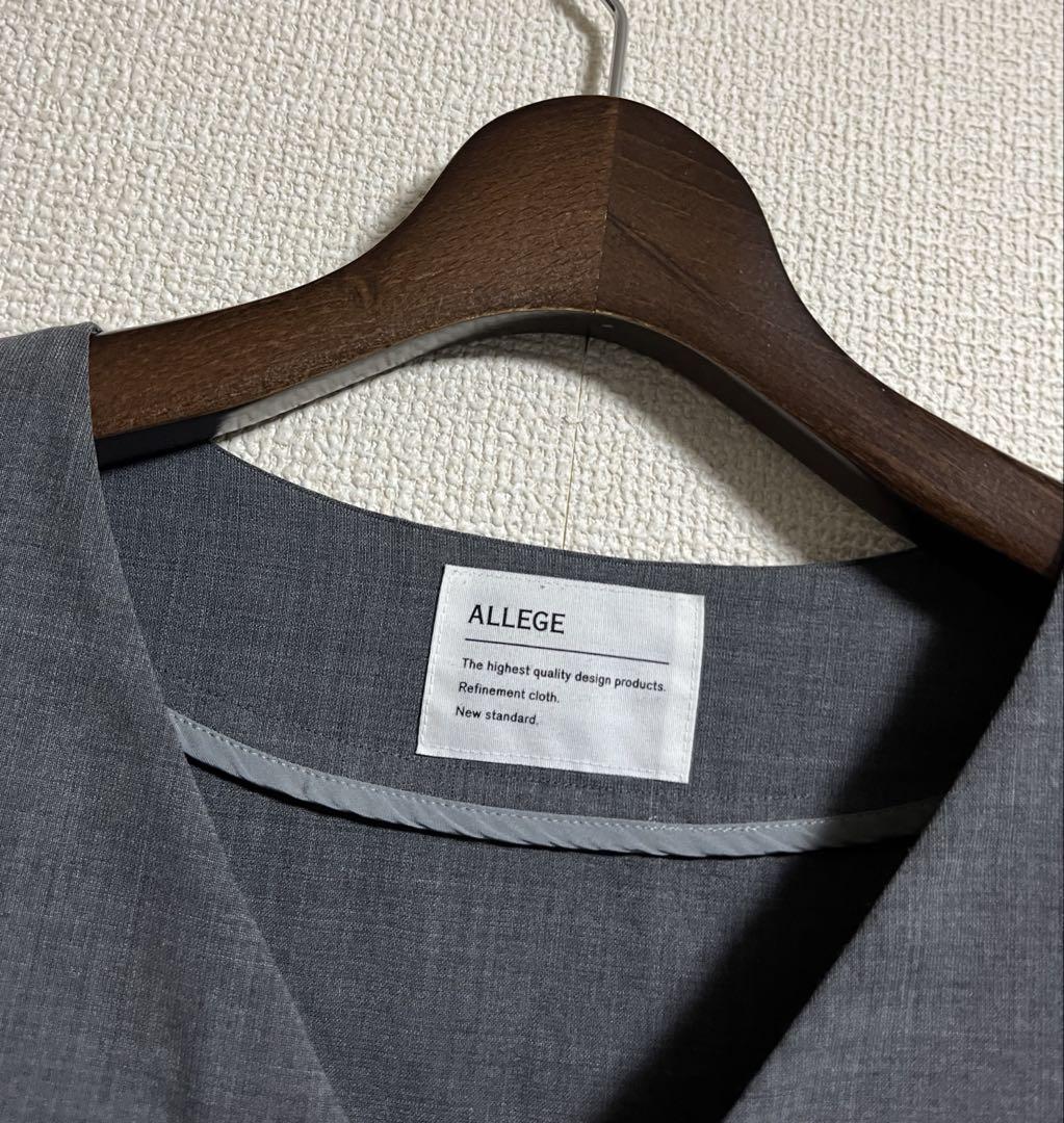 ALLEGE アレッジ　Baseball shirt ベースボールシャツ