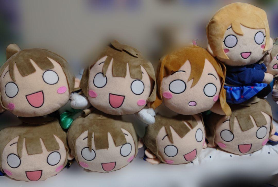 ラブライブ 3点 花丸3 メガジャンボ寝そべりぬいぐるみ 3点