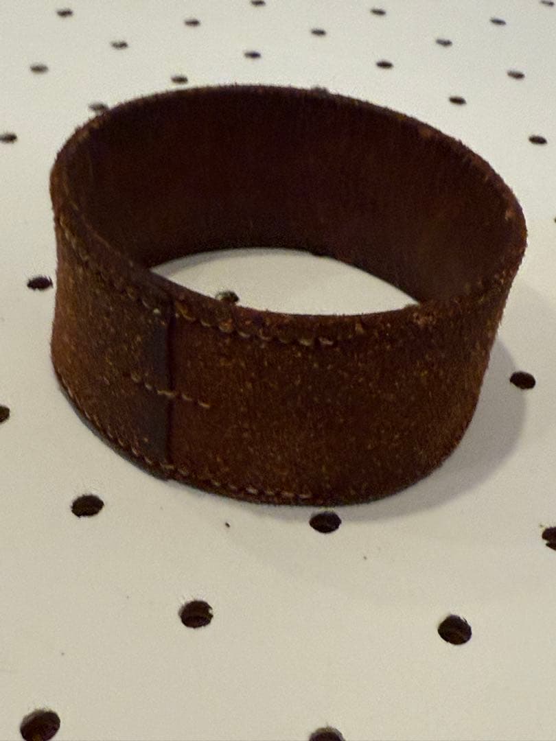 HERMES エルメス スエード ブラウン ブレスレット HERMES エルメス スエード ブラウン ブレスレット