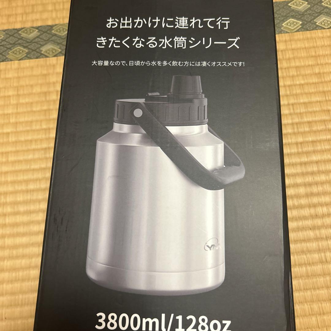 水筒 3.8L アイスジャグ 保冷 ステンレス アイスコンテナ 炭酸対応 貯水