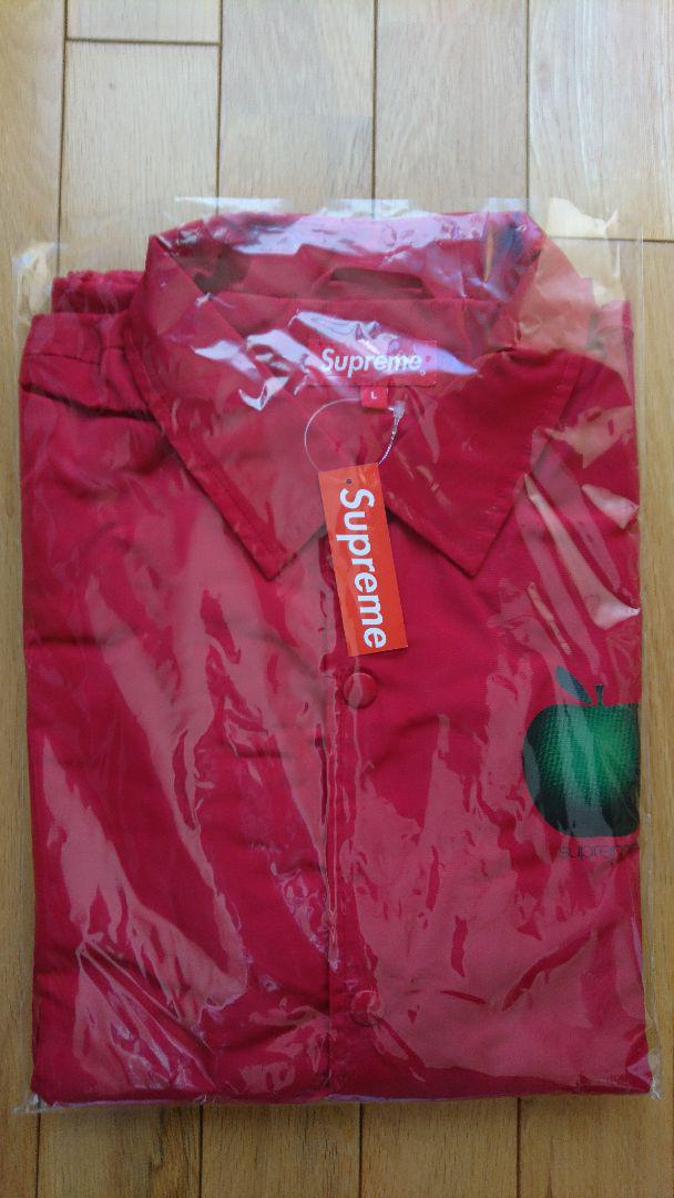 新品 Supreme Apple Coaches Jacket AUQIO-m69045704241 高評価得価