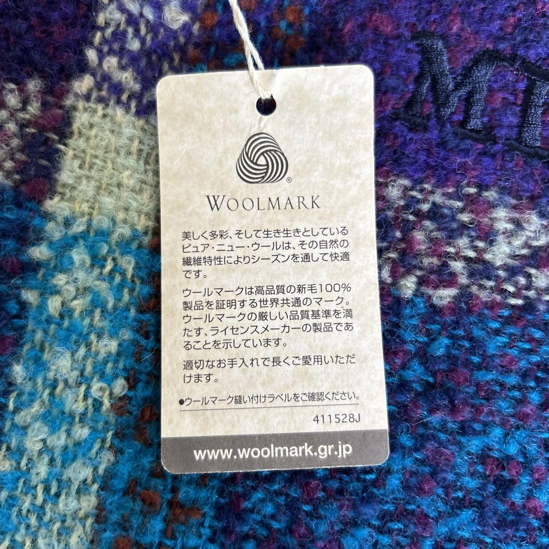 MISSONI ウールハーフケット　日本製