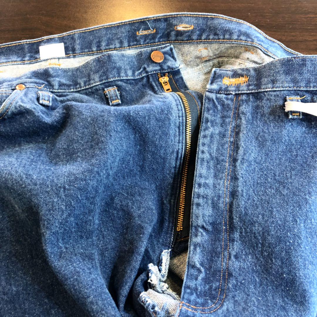 正規店国産 MAISON 017 再構築 リメイクデニムパンツ 45Hoj-m69047633212 EUREKA メゾンエウレカ 大得価即納