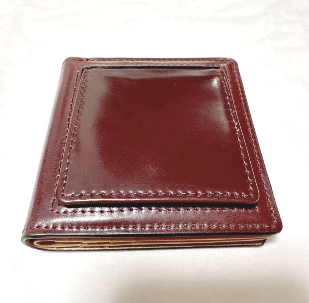 ROCADO ロカド シェルコードバン 長財布 レッド | CUERO